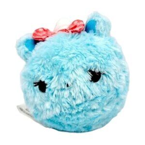 2/$15 Num Noms SCENTED Unicorn Plush Blue 5.5" Round Pink Bow Raspberry No Jar